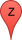 The letter Z in a red waypoint marker The letter Z in a red waypoint marker